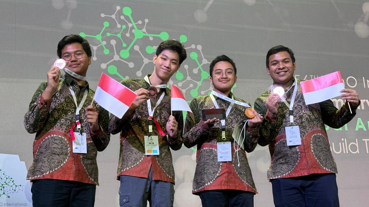 Siswa Raih Prestasi di Ajang Olimpiade Internasional, Harumkan Nama Indonesia